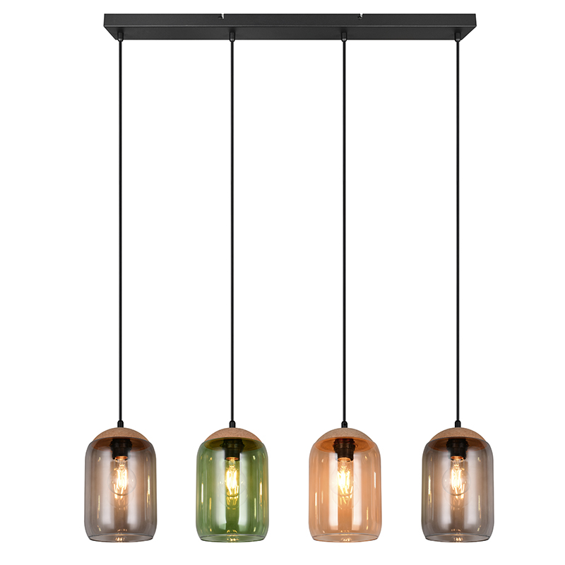 Multicoloured pendant light design, Tasniem