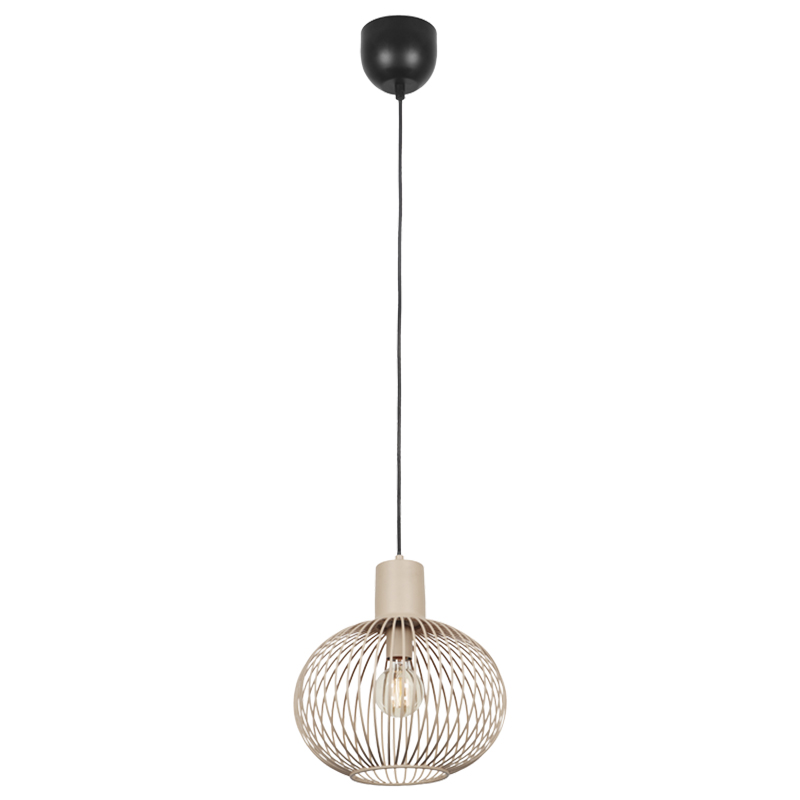 Beige pendant light industrial, Gjalt