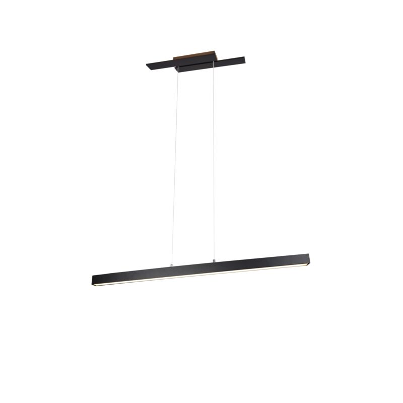 Black pendant light modern, Thyra, 44W, 3000K LED