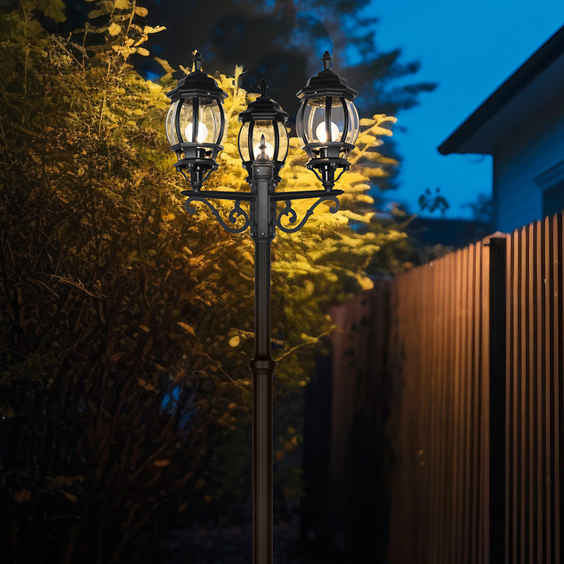 Black lamp post classic, Evander, IP23