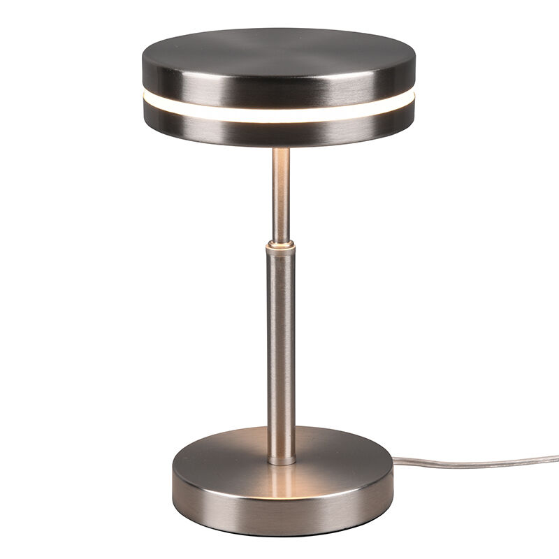 Nickel table lamp modern, Marjon, 6W, 3000K LED, with switch
