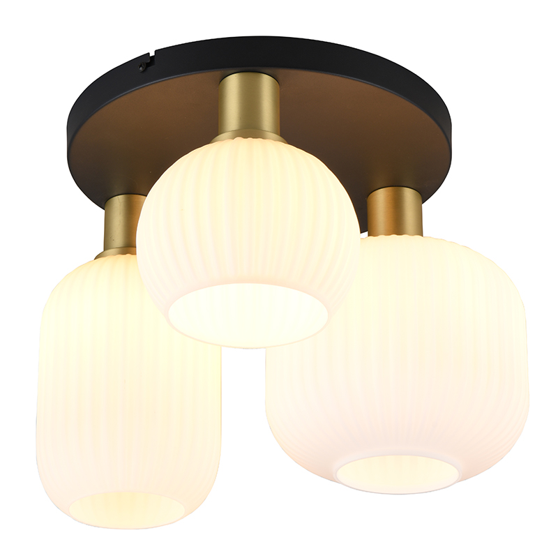 White flush ceiling light design, Nurullah