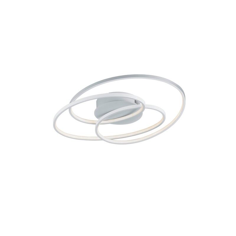 White flush ceiling light modern, Sabra, 38W, 3000K LED
