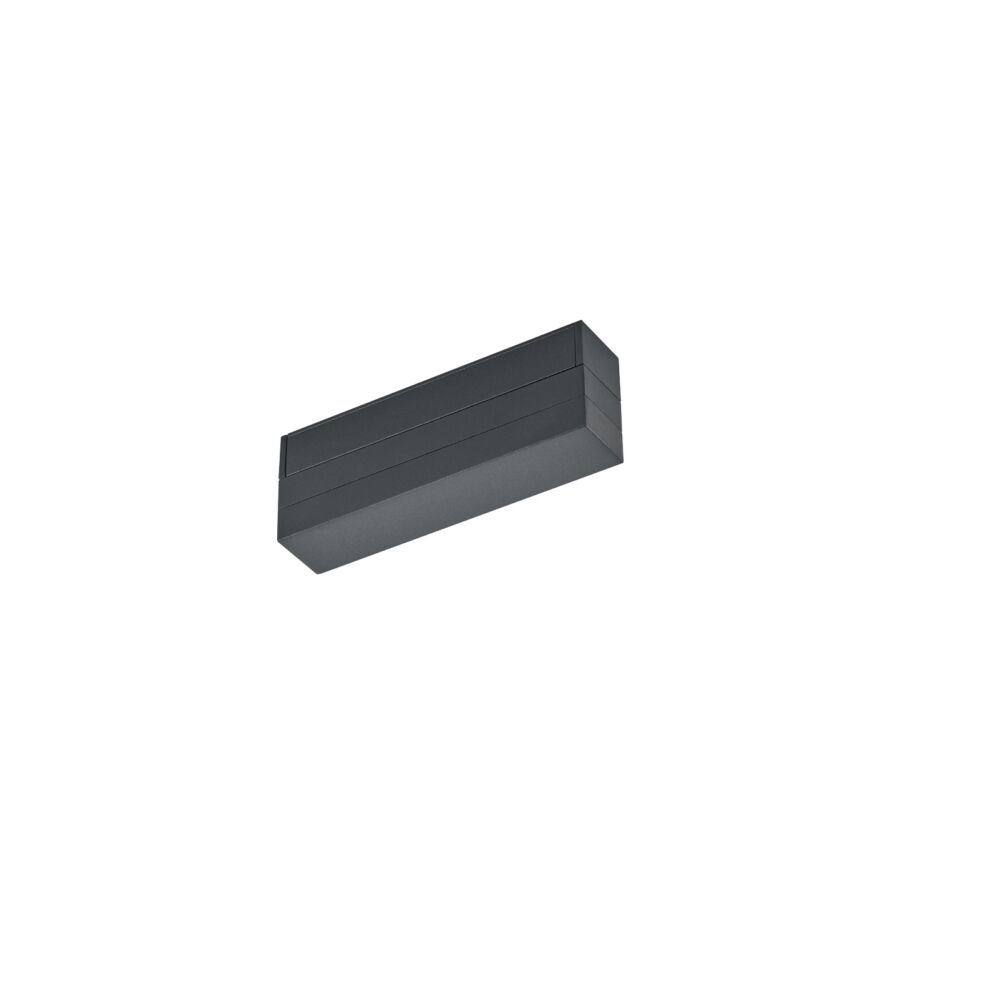 Universal power supply for 2 phase track lighting, black