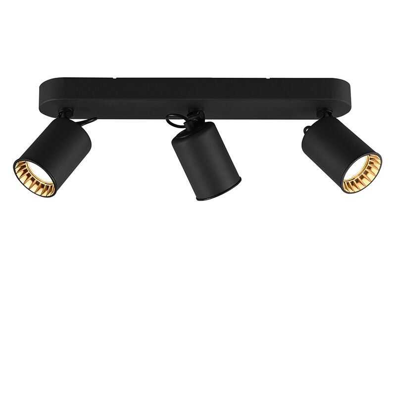 Black ceiling spotlight modern, Shaquan