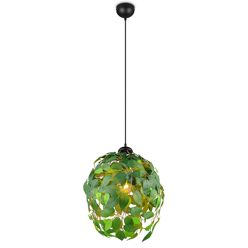 Green dining table hanging lamp design, Urwa