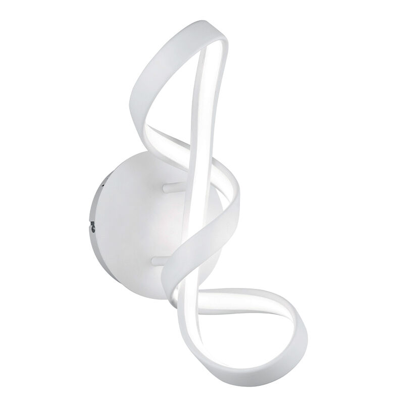 White wall light design, Renso, 18W, 4000K LED, 3-step dimmable