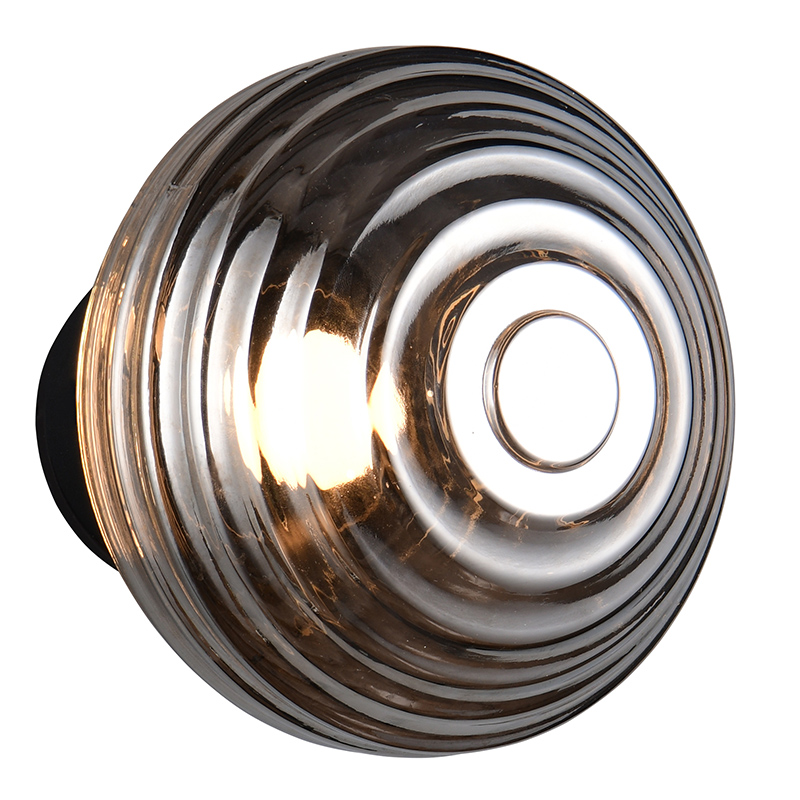 Grey rechargeable wall light modern, Walid, 1,5W, 3000K LED, 3-step dimmable