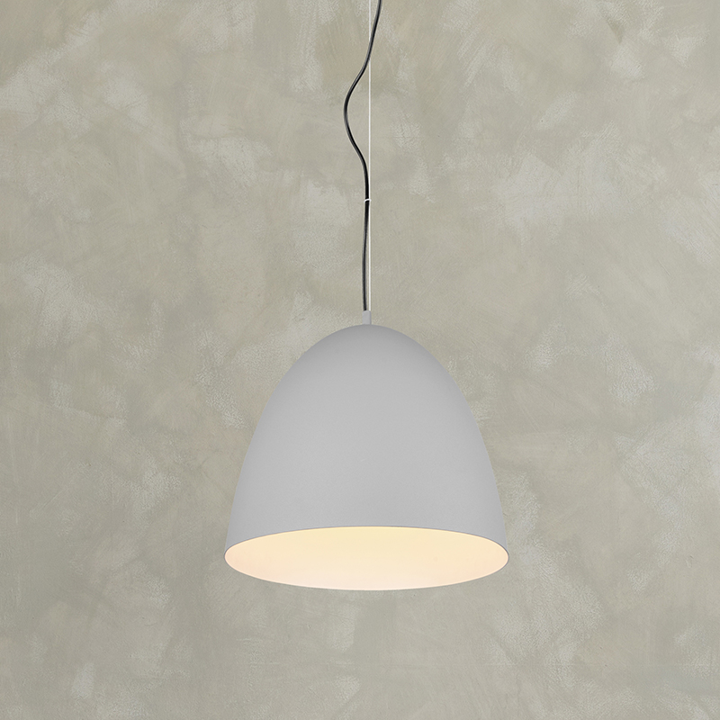 Grey dome pendant light modern, Ingmar