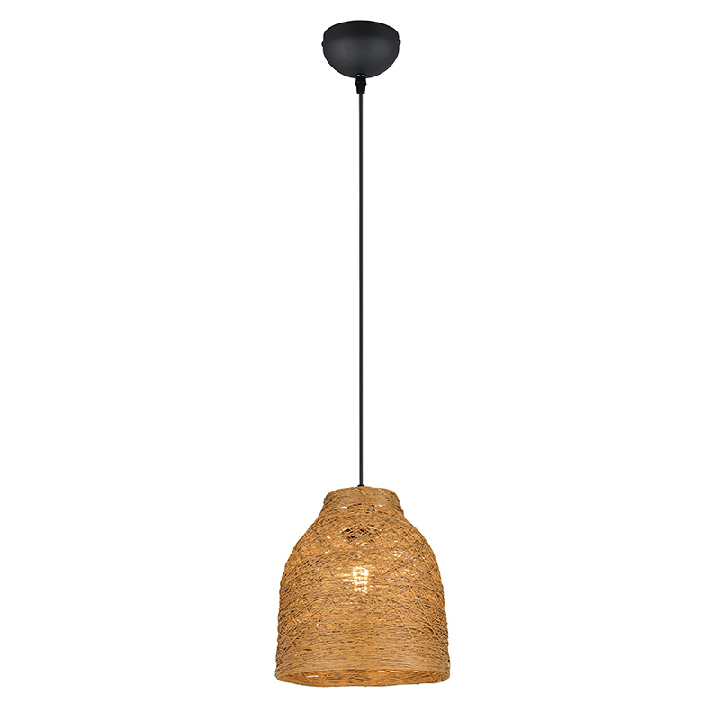 Paper pendant light brown, Lidwien