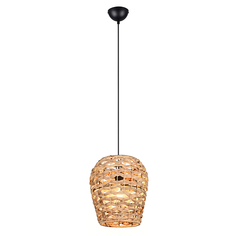 Rattan pendant light brown, Lycke