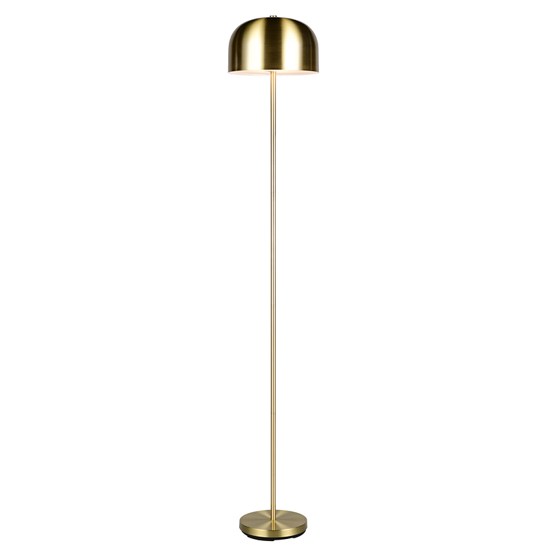 Brass rechargeable floor lamp modern, Dustin, 2,5W, 3000K LED, 3-step dimmable