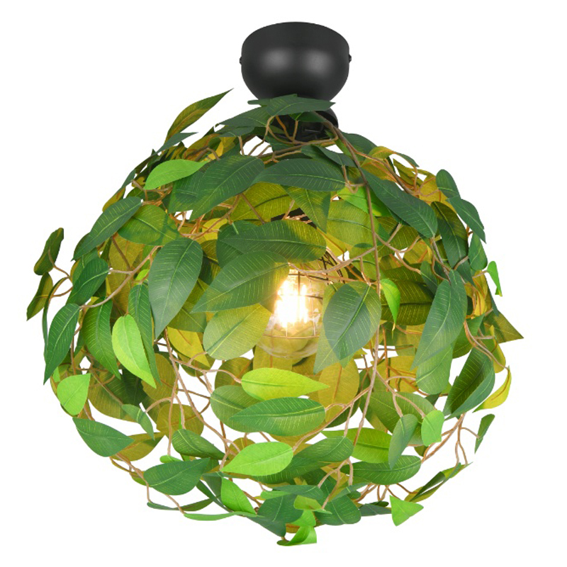 Green flush ceiling light design, Urwa