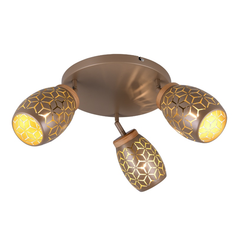 Brown ceiling spotlight modern, Delana