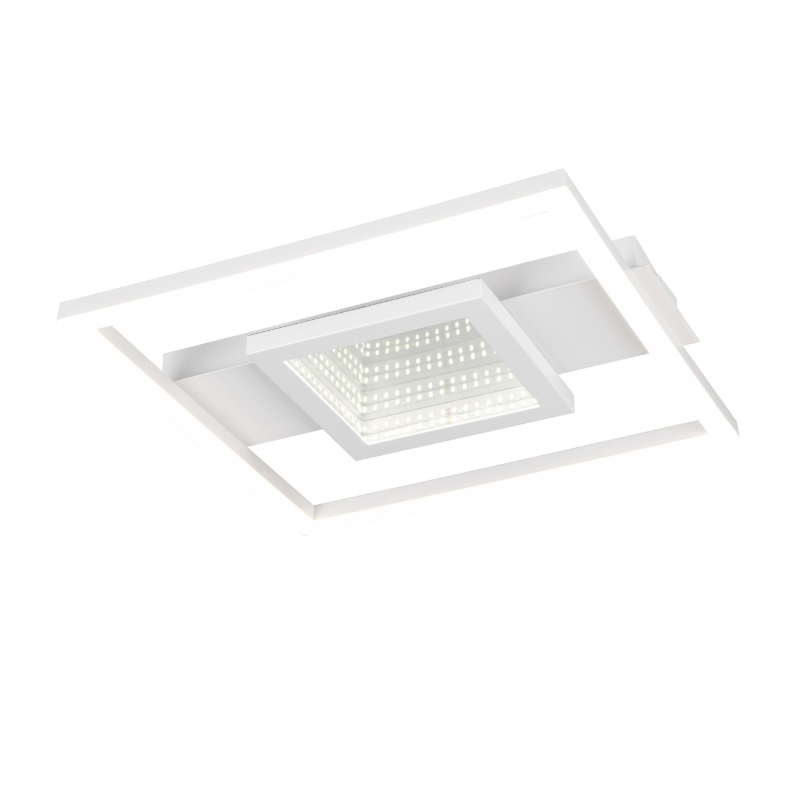 White ceiling light modern, Sandhia, 16W, 4000K LED