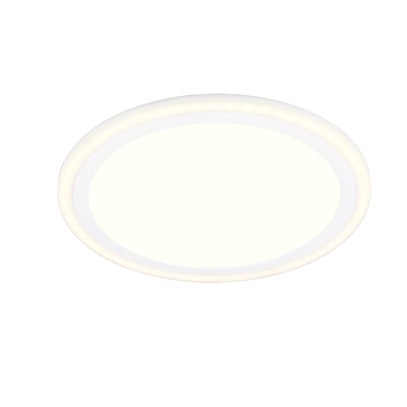 White flush ceiling light modern, Omaima, 11W, 3000K LED