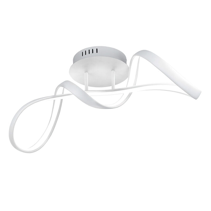 White ceiling light design, Renso, 28W, 4000K LED, 3-step dimmable
