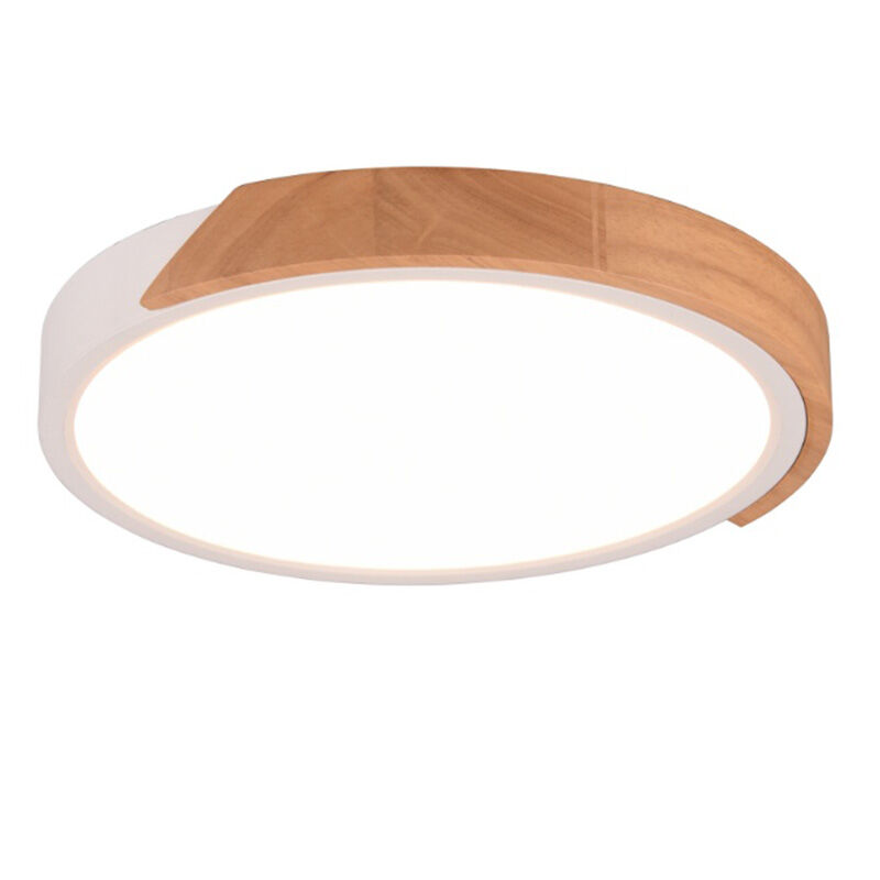 White flush ceiling light modern, Nevil, 20W, 3000K LED, 3-step dimmable