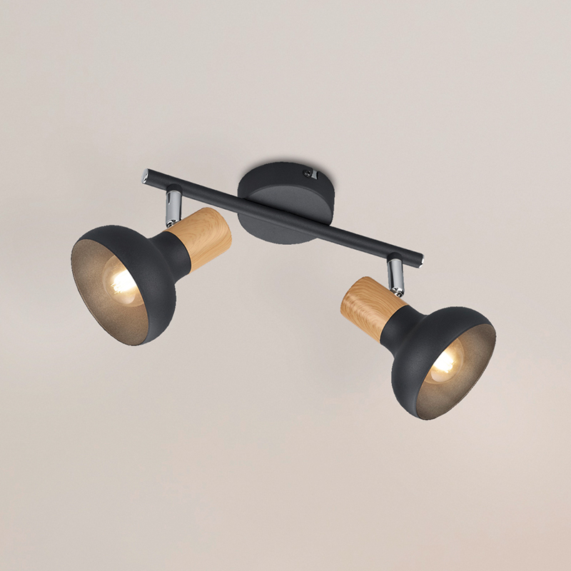 Black ceiling spotlight modern, Toos
