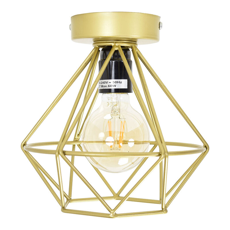 Industrial ceiling light gold, Merlon