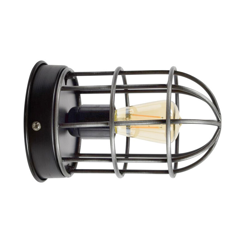 Industrial wall light black, Nova