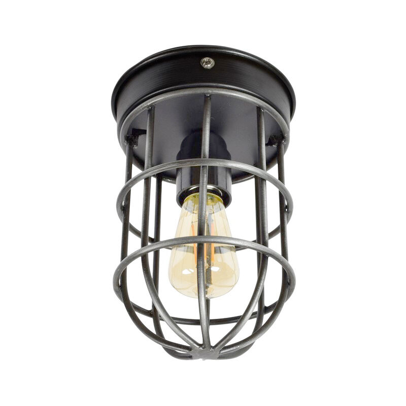 Industrial ceiling light black, Nova