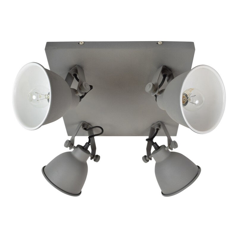 Industrial ceiling spotlight grey, Redon