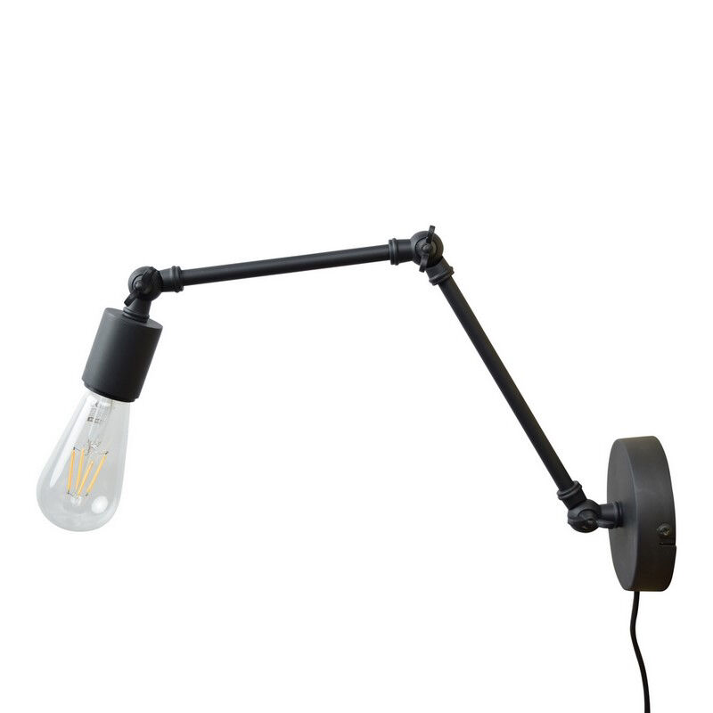 Industrial wall light black, Orloni