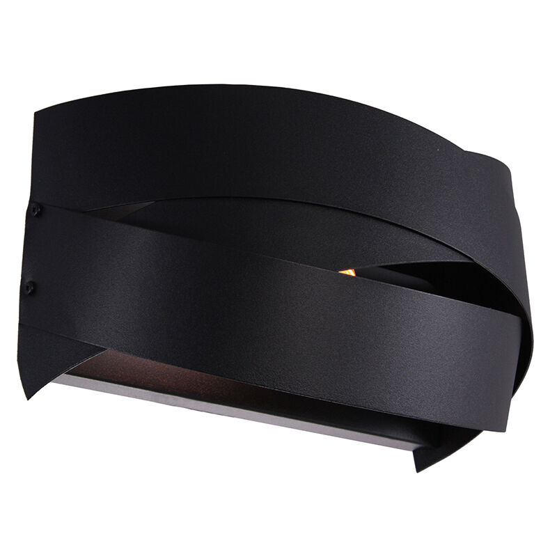 Modern wall light black, Tanno