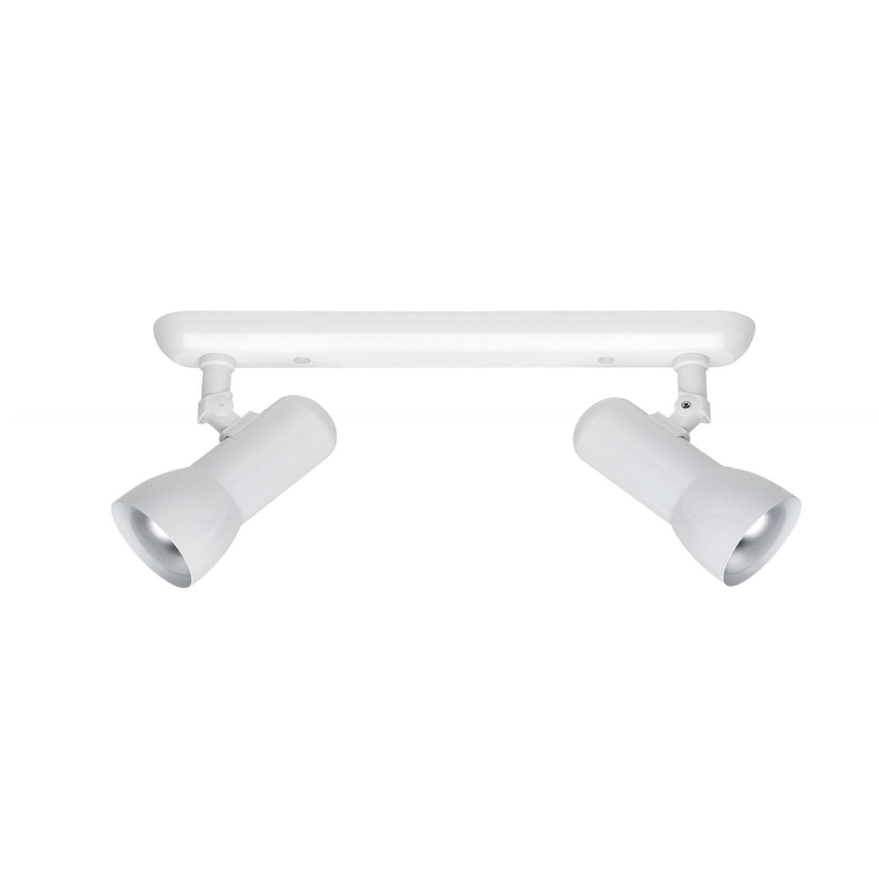 Plastic ceiling spotlight white, 36329P05