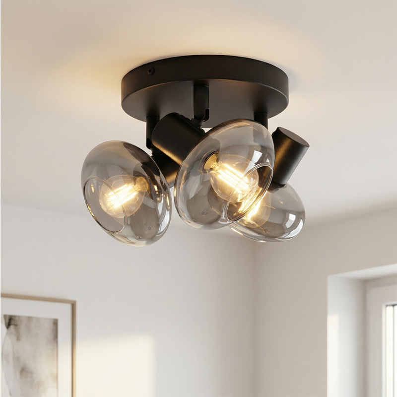 Design ceiling spotlight black, Skip Design ceiling spotlight black, Skip