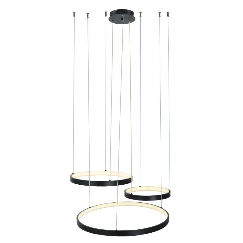 Design pendant light black, Giorgio, 60W, 2700K LED