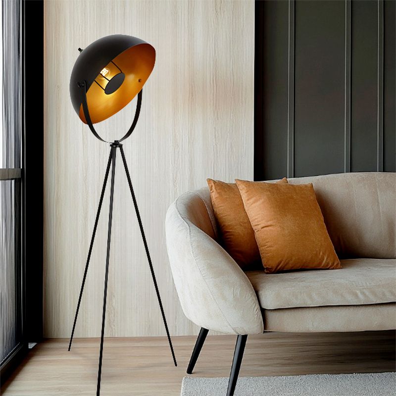 Modern floor lamp gold, Brenna