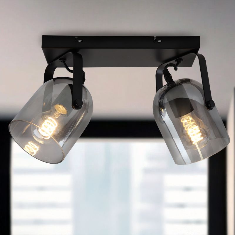 Design ceiling spotlight grey, Clyde