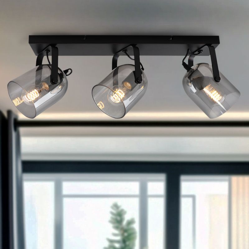 Design ceiling spotlight grey, Clyde