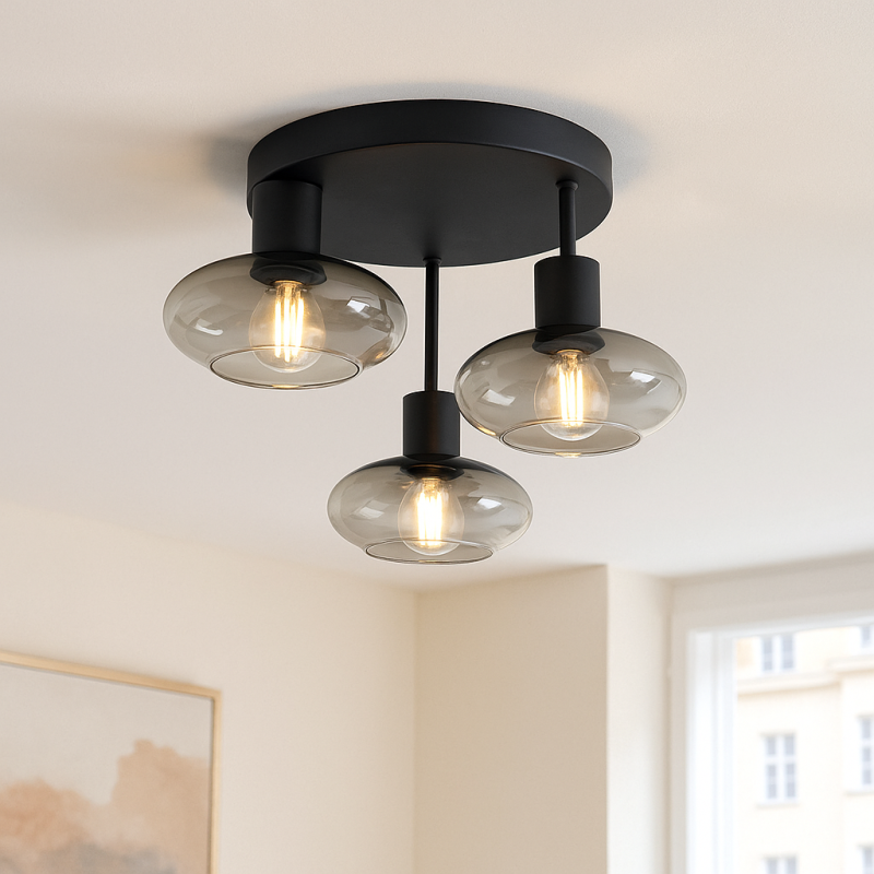 Design ceiling light grey, Skip