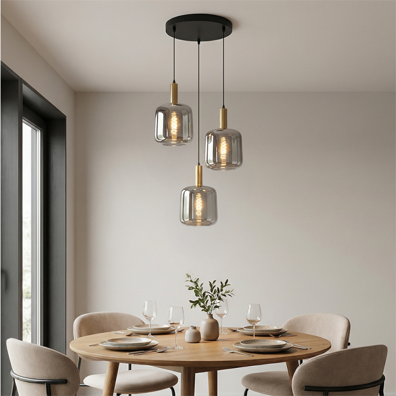 Modern pendant light grey, Keanu Modern pendant light grey, Keanu
