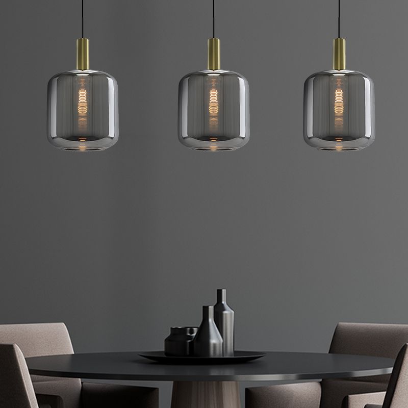 Modern pendant light grey, Keanu