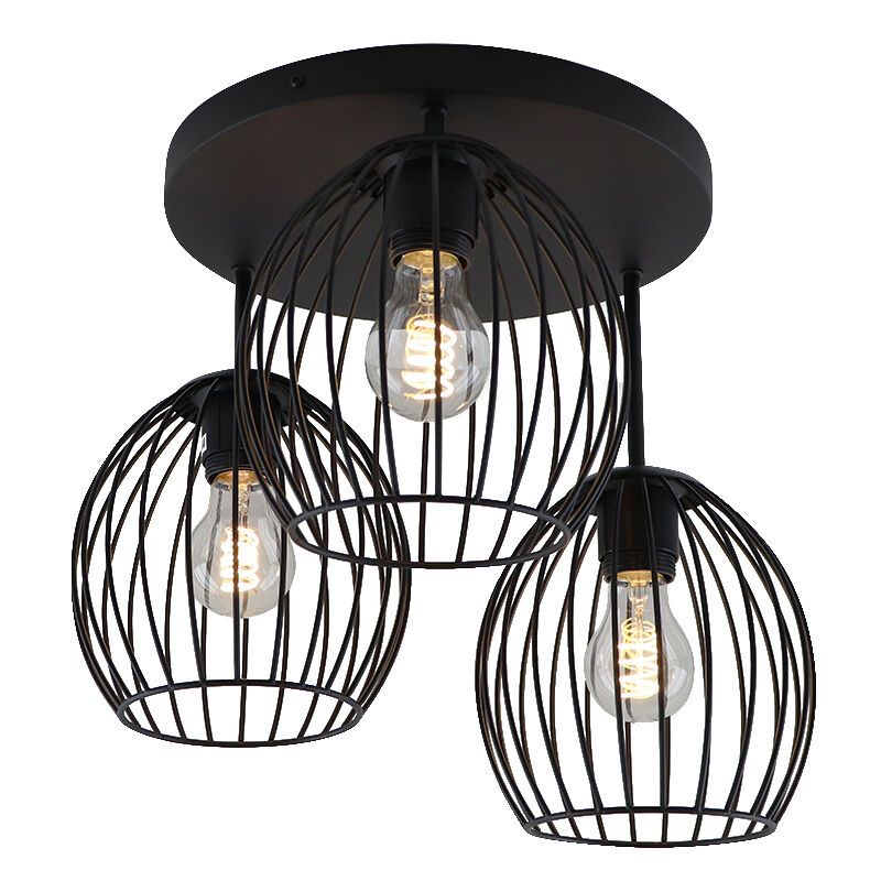 Industrial ceiling light black, Wiro