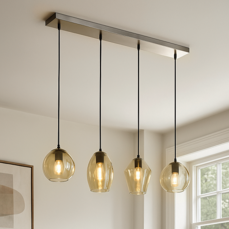 Design pendant light amber, Lazaro Design pendant light amber, Lazaro