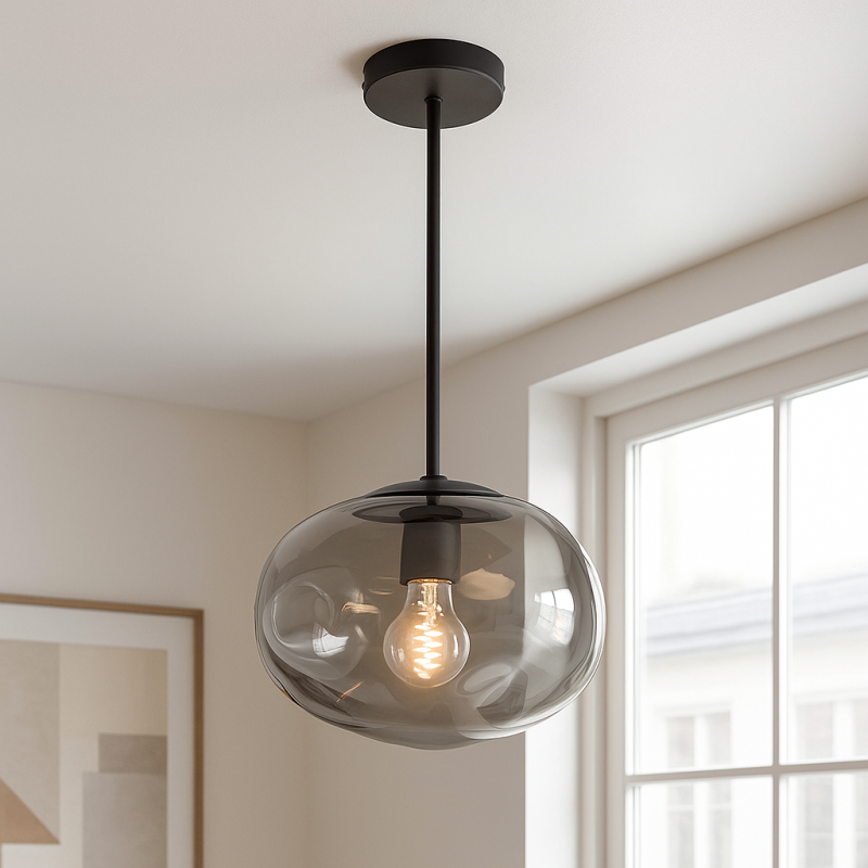 Design pendant light grey, Evita