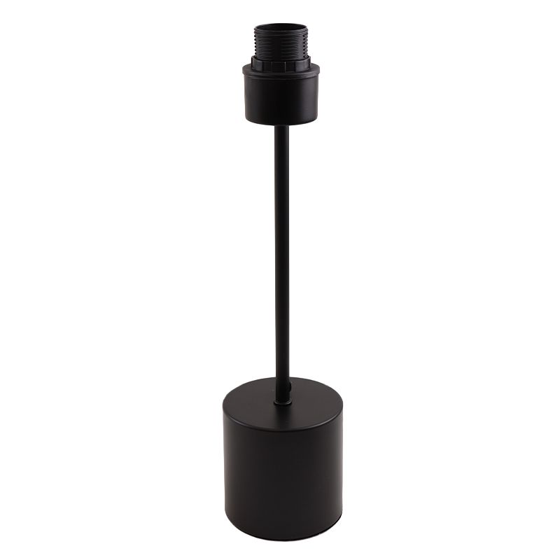 Aluminium table lamp without shade black, Rika, with switch Aluminium table lamp without shade black, Rika, with switch
