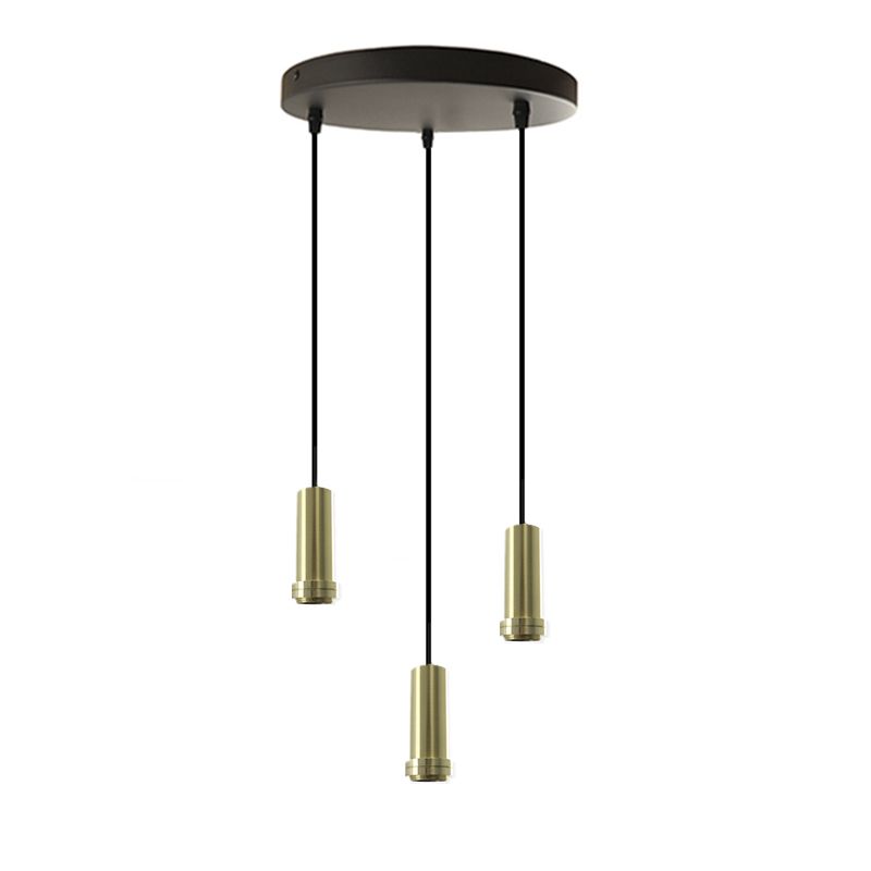 Aluminium pendant light without shade black, Rika Aluminium pendant light without shade black, Rika