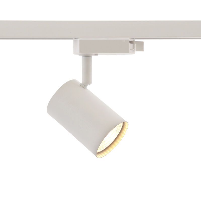 Modern 1 phase track lighting spotlight white, Elena Modern 1 phase track lighting spotlight white, Elena