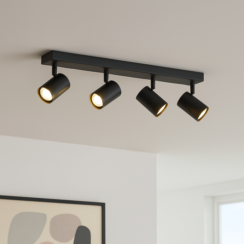 Modern ceiling spotlight black, Elena Modern ceiling spotlight black, Elena