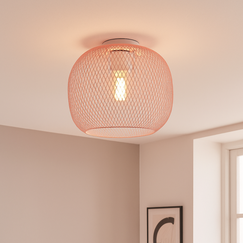 Industrial ceiling light pink, Emado