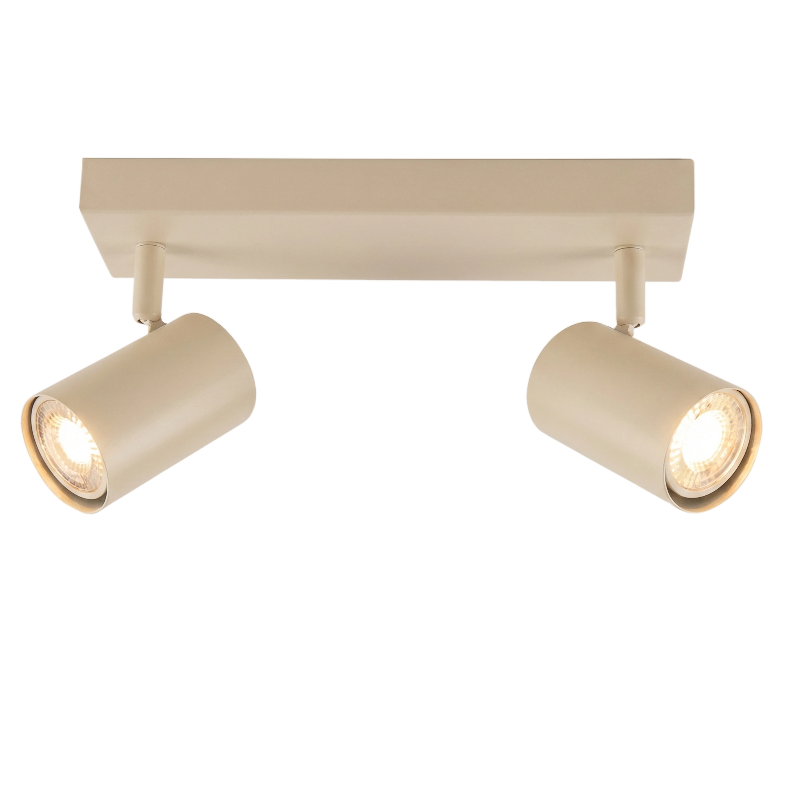 Modern ceiling spotlight brown, Elena