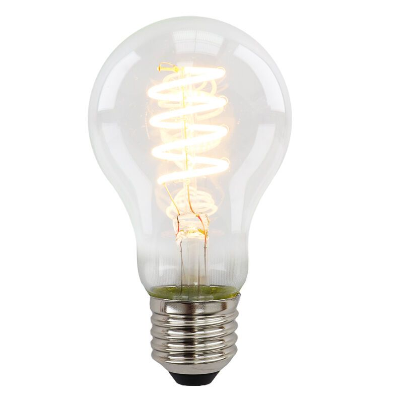 Dimmable E27 LED bulb, Tuelo, A60, 4w, transparent glass, 2700k Dimmable E27 LED bulb, Tuelo, A60, 4w, transparent glass, 2700k
