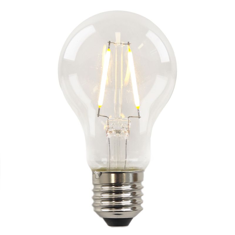 Dimmable Olucia E27 LED filament bulb Yona, A60, 2W, 2700K