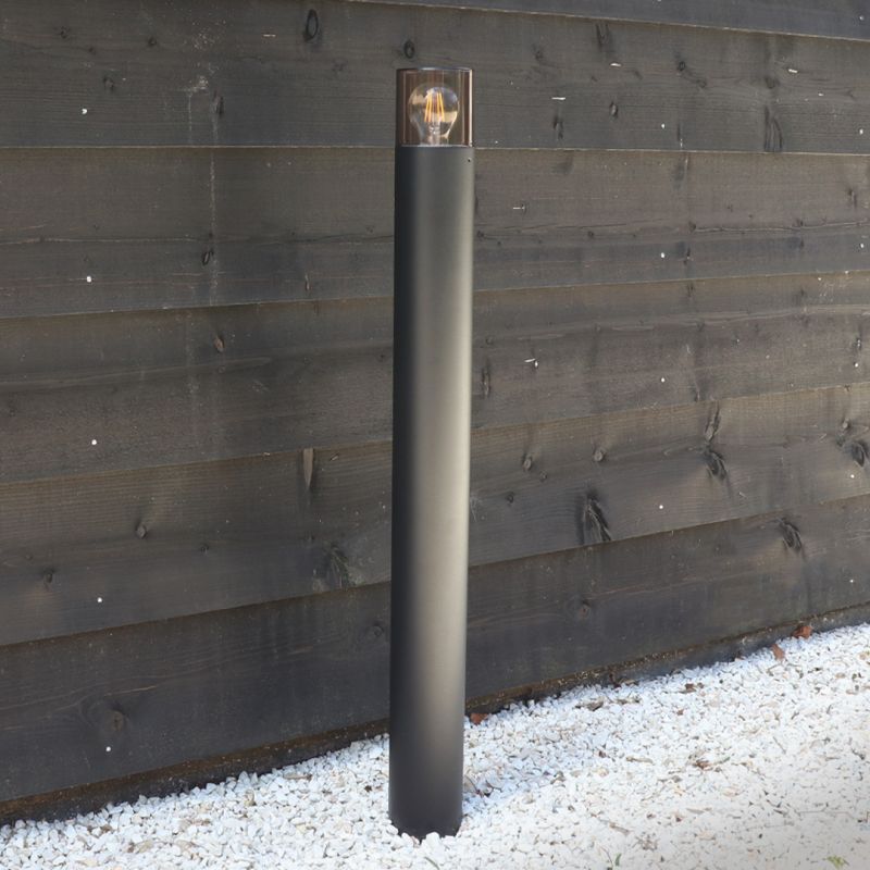 Modern outdoor light black, Sanel, IP44